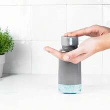 Botes de basura, para cocina, baño, hogar, proveedores de artículos del hogar - Gris Oscuro - Ver 3