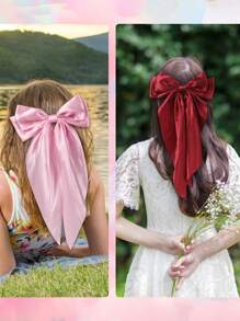 Bộ 11 kẹp tóc nơ lớn kiểu Pháp cổ điển dành cho nữ, màu sắc ngẫu nhiên, phụ kiện tóc nơ kim loại sang trọng, giá trị, thích hợp cho tiệc sinh nhật, hóa trang, giao hàng nhanh và sử dụng hàng ngày, kẹp tóc càng cua màu vàng, kẹp tóc cài đầu, ghim cài tóc. - Nhiều màu - Xem 7