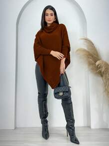 Women Coats - Burnt Orange - View 2