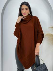 Women Coats - Burnt Orange - View 1