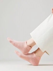 5 Paar einfarbige Strumpfhosen für Frauen - Verschiedenfarbig - Übersicht 4