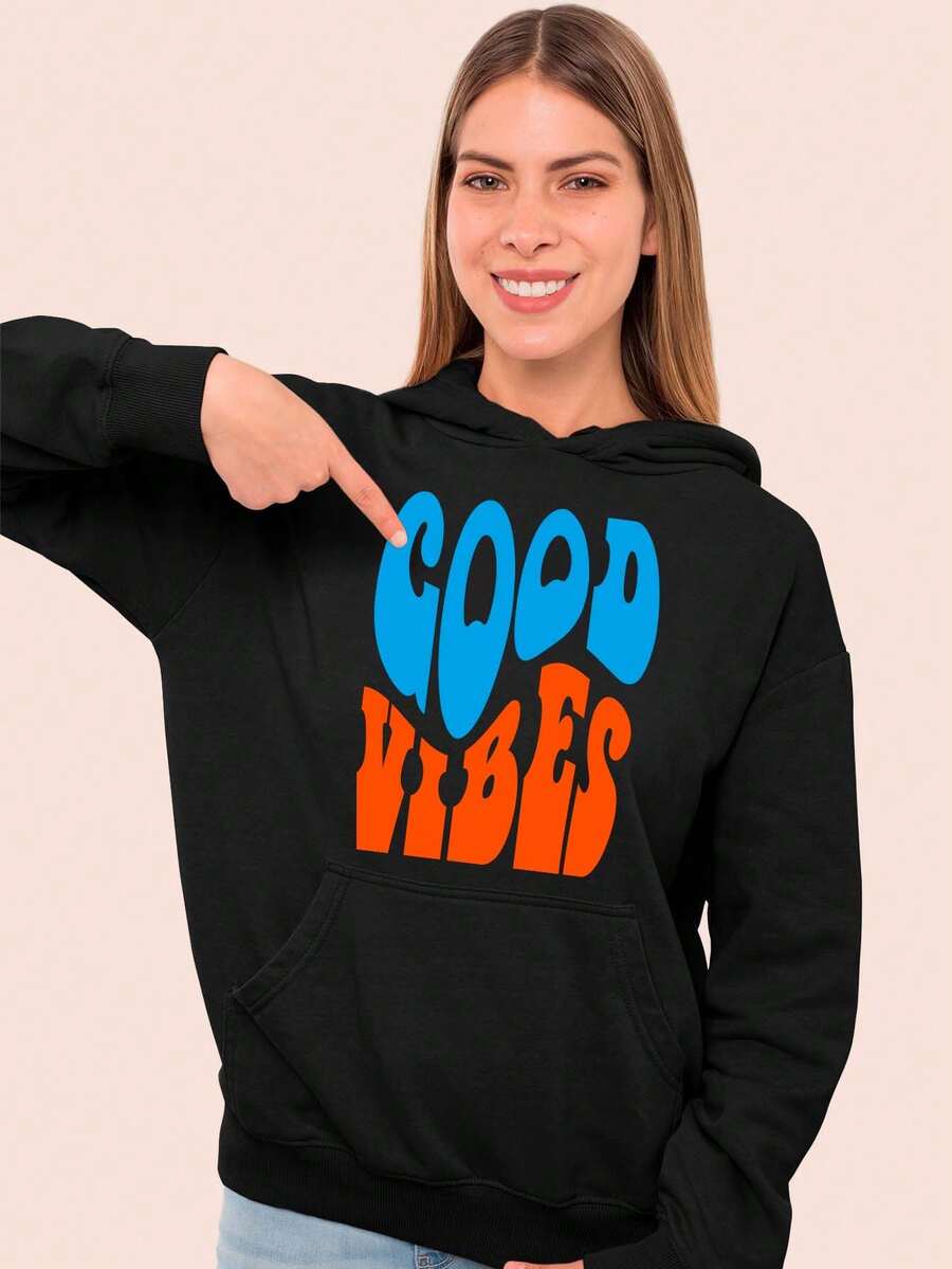 Women Sweatshirts - 黑色 - 查看 1