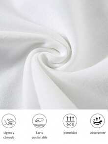 4 Piezas hombres de moda de color sólido suelto cuello redondo camiseta, cómodo suave transpirable camisas de los hombres, los hombres tops - Gris - Ver 10