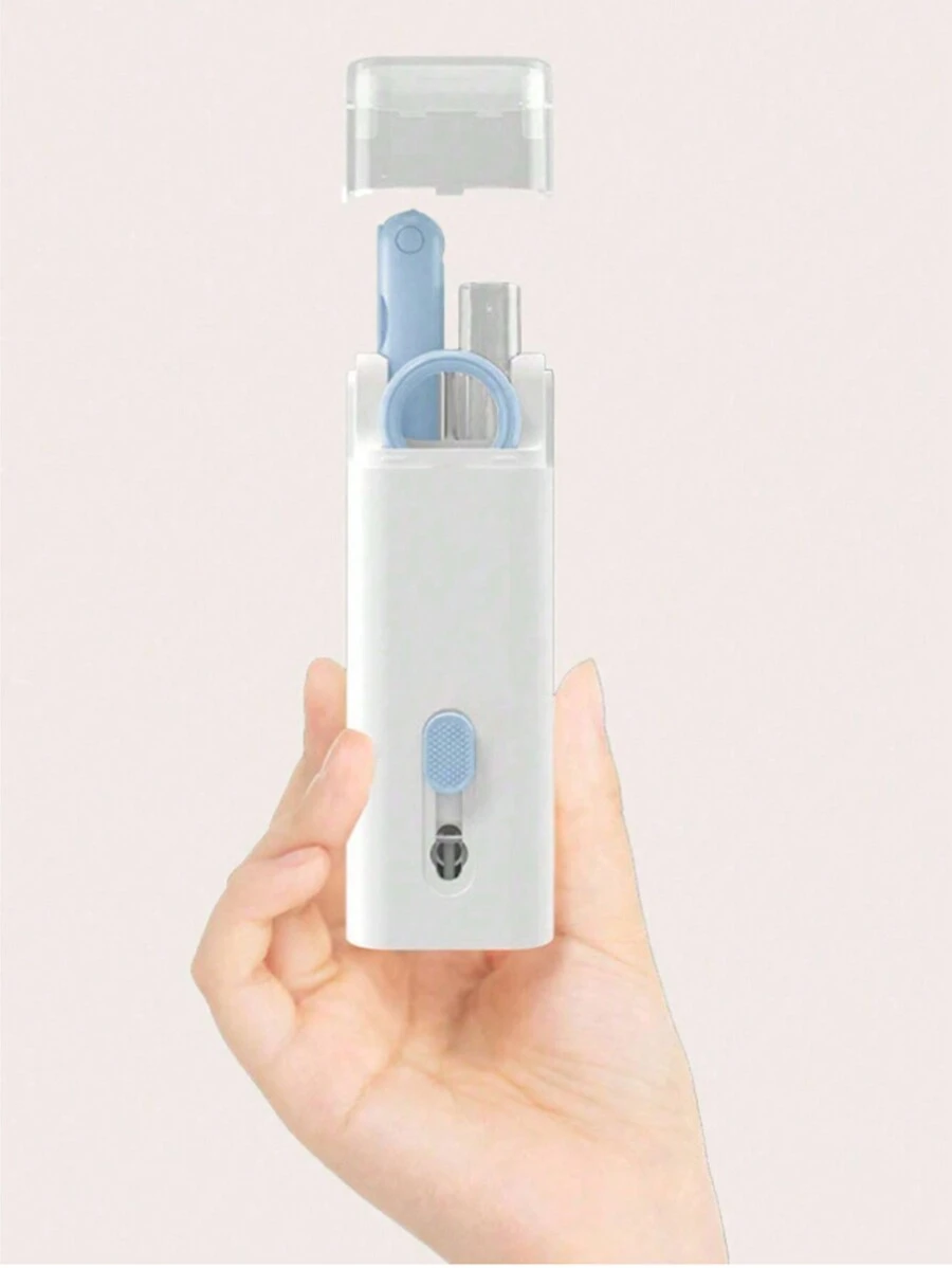 Chimexhy  Kit De Limpieza 7 En 1, Kit De Limpieza De Airpods Que Incluye Spray Cámara/teléfono/macbook/ipad/pantalla/electrónica/dispositivo De Teléfono/pc/cámara/reloj/coche/airpods Pro/electrónica Con Spray De Niebla/kit De Limpieza Multifunción