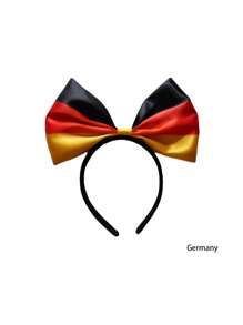 1 pieza Diadema de mariposa para fanáticos de la Eurocopa 2024, con camisetas de varios países, mini pinzas para el cabello de primavera, adecuado para decoración de fiestas y regalos conmemorativos