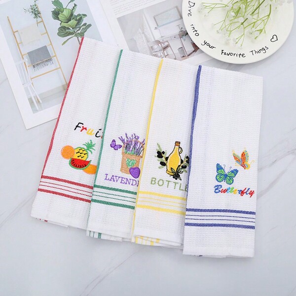 Paño de cocina grande, super suave y absorbente, lavable, toalla de té/bar de colores brillantes para lavar y secar platos y uso doméstico, cocina, baño, hogar, suministros para el hogar