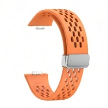 Silikonarmband mit atmungsaktiven Löchern kompatibel mit Huawei Fit 3 Uhr, Fit 3 (Lochstil) als Geschenk für Studenten zum Schulstart