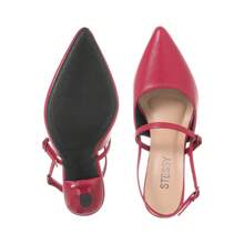 Stessy Shoes Women Heeled Sandals - 紅色 - 查看 4