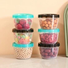 Refrigerator Transparent Crisper Multi-Functional Sealed Food Storage Box Sealed Box Fruit And Vegetable Dry Food Snacks Storage Box