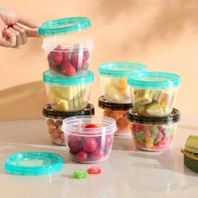 Refrigerator Transparent Crisper Multi-Functional Sealed Food Storage Box Sealed Box Fruit And Vegetable Dry Food Snacks Storage Box