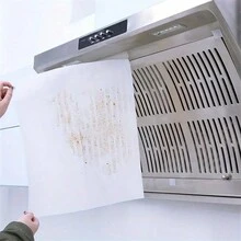 6 Giấy Lọc Mỡ Nhà Bếp Dễ Lắp Đặt - Hấp Thụ Dầu Hiệu Quả - Giảm Mùi Hôi Và Tạo Môi Trường Nấu Ăn Sạch Hơn - trắng - Xem 8