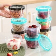 Refrigerator Transparent Crisper Multi-Functional Sealed Food Storage Box Sealed Box Fruit And Vegetable Dry Food Snacks Storage Box