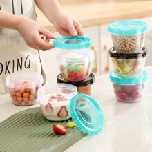 Refrigerator Transparent Crisper Multi-Functional Sealed Food Storage Box Sealed Box Fruit And Vegetable Dry Food Snacks Storage Box