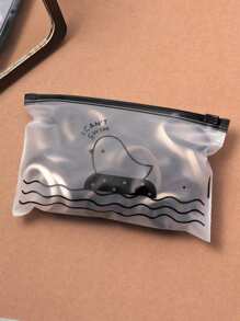 100pcs, 4cm Elastic Hair Ties, Women Solid Color Ponytail Holders, High Stretch Multipurpose Headbands, Suitable For DIY Hairstyles Women Hair Accessories Summer Beach Holiday Essential Accessories - Multicolor - View 3