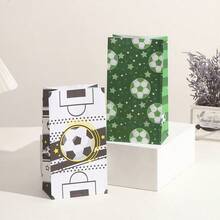 10 个/包绿色田园纸袋，牛皮纸手提袋用于生日礼品包装 - 彩色 - 查看 6