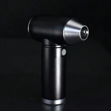 Quạt di động 100000RPM Xe Turbo Jet Fan Mini Jetfan Air Blower cho máy sấy tóc BBQ ngoài trời Gió mạnh thổi Duster Loại bỏ bụi nước Làm sạch - màu đen - Xem 7