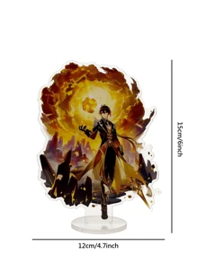 Tượng đứng, Đồ trang trí Acrylic trò chơi, Bộ sưu tập mô hình ngoại vi, Trang trí bàn Quà tặng tốt nhất - Nhiều màu - Xem 8