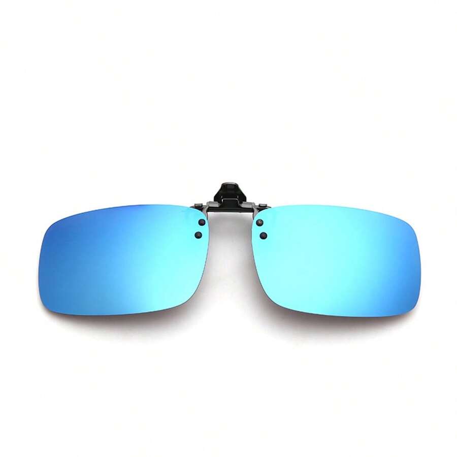 1pc Unisex High Definition Fashion ClipOn Fashion Glasses, Usable Day & Night, For Fishing And