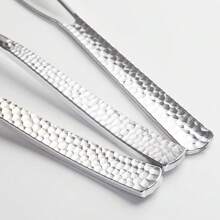 Supernal 180 Pieces Silver Plastic Silverware,Disposable Plastic Silverware,Party Plastic Flatware,Perfect Plastic Silver Cutlery For Birthday,Party,Wedding - Silver - View 3