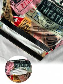 18-32Inch Luggage Cover Elastic Suitcase Cover Travel Case Cover Luggage Love Pattern Anti-Scratch Protector Case Protector Cover Travel Suitcase Cover For 18 To 30 Inch Protective Cover Allover Print Dustproof Cover Trolley Case Luggage Dust Cover Travel Accessories Bag For School School Accessories School Stuff - Multicolor - View 3