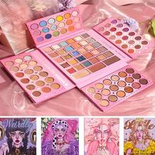 1入組KEVIN&COCO 105色眼影盤，霧面和閃爍，高色素化妝盤，提亮膚色和修正色彩 - 多色 - 查看 1