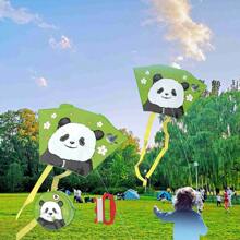 Outdoor Sports Park Children's Kites Are Easy To Fly In The Gentle Breeze, With A Ribbon For Beginners And Children - Multi-color - View 3