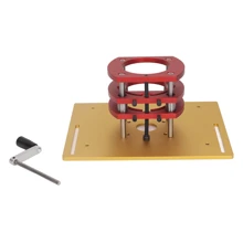 Precision Router Lift - Router Table Lift System - Durable Router Plate Insert - Router Table Plate Insert - For Quick, Accurate, Reliable & Repeatable Setups - Multicolor - View 6