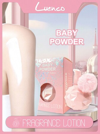 LUENCO 100毫升婴儿爽身粉香氛身体乳，保湿、滋养、抗衰老、美白