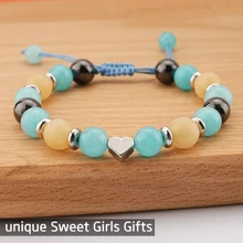 Gifts For Women Inspirational Bracelets For Women Gifts For Her,Sister, Best Friend,Christmas,Birthday Sweet Jewelry Gifts For Women (Always Remember-Yellow Blue) - Black - View 4