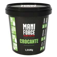 Pasta De Amendoim Integral Crocante Pote de 1Kg - Maniforce - Integral Crocante - Visão 1