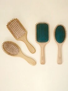 1 chiếc lược tùy chỉnh cá nhân, lược gỡ rối tóc, lược gỗ đệm khí tùy chỉnh, lược chải tóc hình mái chèo khắc laser bằng gỗ tự nhiên, phù hợp cho nam nữ và trẻ em, lược gỡ rối di động để mát-xa da đầu, tóc mỏng/xoăn/khô, quà tặng sinh nhật, quà tặng tốt nghiệp, quà tặng gia đình, quà tặng bạn bè, lược chải tóc, chăm sóc tóc - Nhiều màu - Xem 2