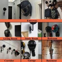 Motorcycle Helmet Wall Mount Holder, Electric Bike Helmet Rack, Hat Storage Bracket Decorations Decor Festival Decor Room Decor Home Decor Bed Room Decor Dress Pants Shoes Jeans Boots Skirt Bedroom, Organizer, Home Storage, White T Shirt Women, Black Pants Women, Ladies Winter Clothes, Dress,