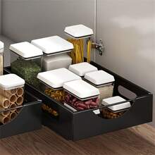 1 件，高效厨房改造：节省空间，拉出式水槽下碗碟架 - 重量轻，粉末涂层，易于储存和清洁，厨房储物用具，房间装饰，适用于厨房、餐厅、派对、露营、户外、聚会、送给朋友的礼物、家人的礼物 - 多色 - 查看 9