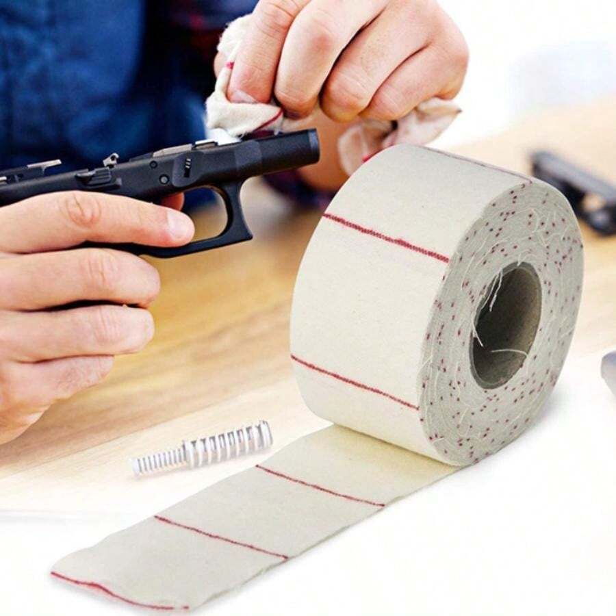 Gun Cleaning Patches Rifle Handgun Shotgun Pistol Revolver Gun Patches Cleaning Kit Cotton Cloth