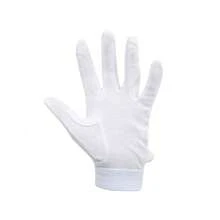 Dublin Adults Track Riding Gloves (White) - White - View 2