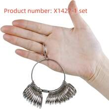 Ensemble De Baguiers En Métal 1 Pièce/6 Pièces Avec Marteaux À Bijoux, Maillet En Caoutchouc, Anneaux En Bois De Mesure Des Doigts, Barre De Pliage Danneau En Acier Inoxydable, Bâton De Mise En Forme Danneau, Jauge Danneau, Petit Marteau En Caoutchouc, Timbres En Acier Lettre/chiffre, Kit De Réparation De Bijoux (couleur Aléatoire)