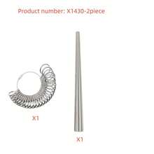 Ensemble De Baguiers En Métal 1 Pièce/6 Pièces Avec Marteaux À Bijoux, Maillet En Caoutchouc, Anneaux En Bois De Mesure Des Doigts, Barre De Pliage Danneau En Acier Inoxydable, Bâton De Mise En Forme Danneau, Jauge Danneau, Petit Marteau En Caoutchouc, Timbres En Acier Lettre/chiffre, Kit De Réparation De Bijoux (couleur Aléatoire)