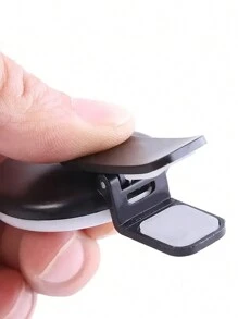 1 pièce Lumière de selfie à bague LED pour téléphone portable, lampe de remplissage de beauté à 3 vitesses avec pince de photographie portable pour téléphone portable Batterie rechargeable