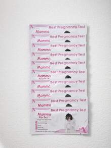 Tiras de prueba de embarazo temprano HCG, 10 piezas/30 piezas, kit de prueba de uso doméstico rápido, paquete a granel