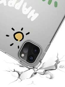 1入全新2024年出產iPad Pro 11熊貓圖案平板電腦保護殼，透明軟質全覆蓋外殼，適用於有氣囊的13英寸蘋果Air - 彩色 - 查看 3