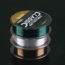 1PC Fishing Line Main Line Sub Line Strong Tension Long Distance Jidiao Road Yahai Pole Transparent 100 Meter Nylon Single Silk Line - Multicolor - View 9