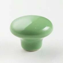 1入組陶瓷圓形單孔抽屜拉手