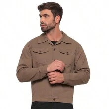 Men Jackets & Coats - Rỉ Nâu - Xem 4