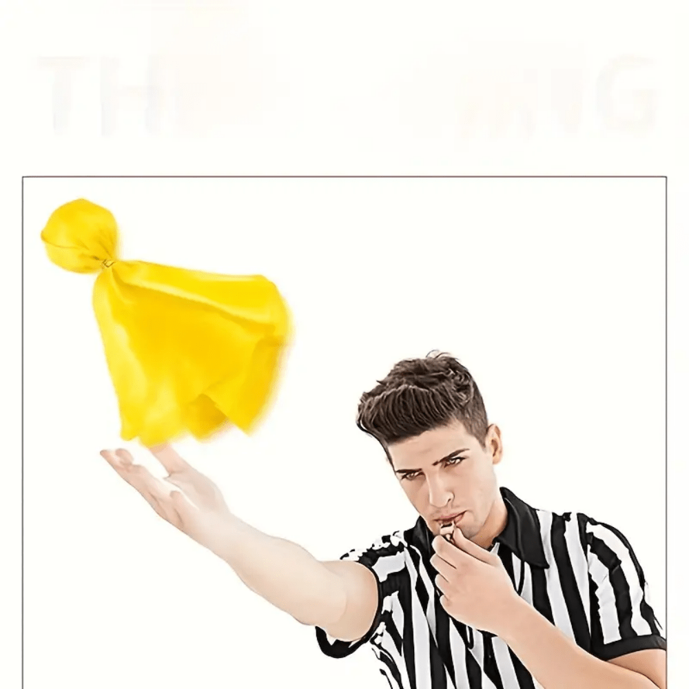 Portable And Durable Soccer Referee Flags For Penalty And Corner Kicks