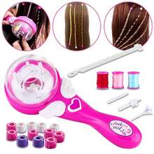 Automatic Hair Braider, Automatic Braiding Device Electric Hair Braiding Machine, Electric Automatic Hair Braiding Device, DIY Magic Hair Styling Tools For Girls Gift - Red - View 3