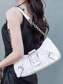 Dedoo Women Shoulder Bags - Putih - View 2