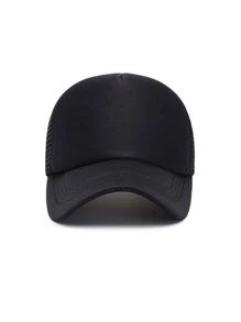 Unisex Breathable Mesh Baseball Cap Solid Color Casual All-Match Baseball Cap Personalized Trucker Hat For Summer - Multicolor - View 6