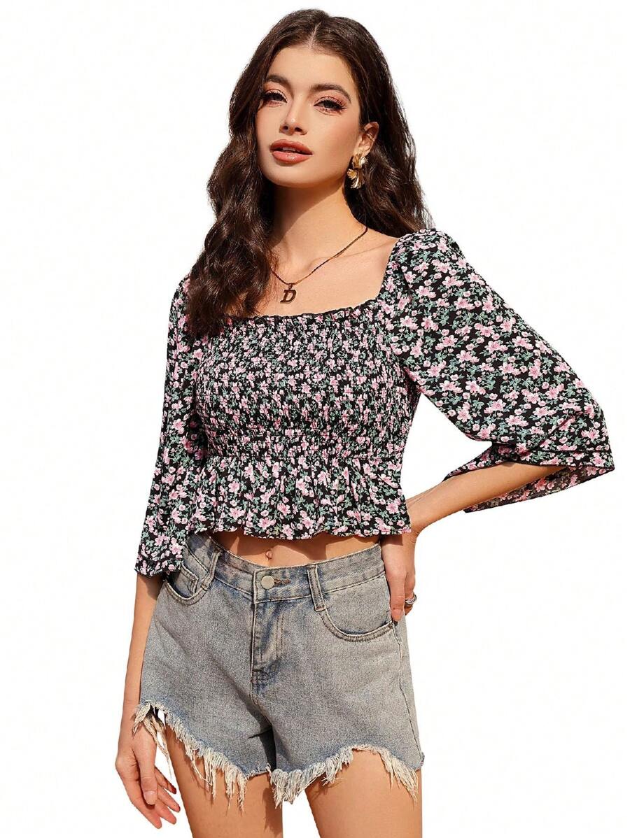 Tops de mujeres - Negro - Ver 1