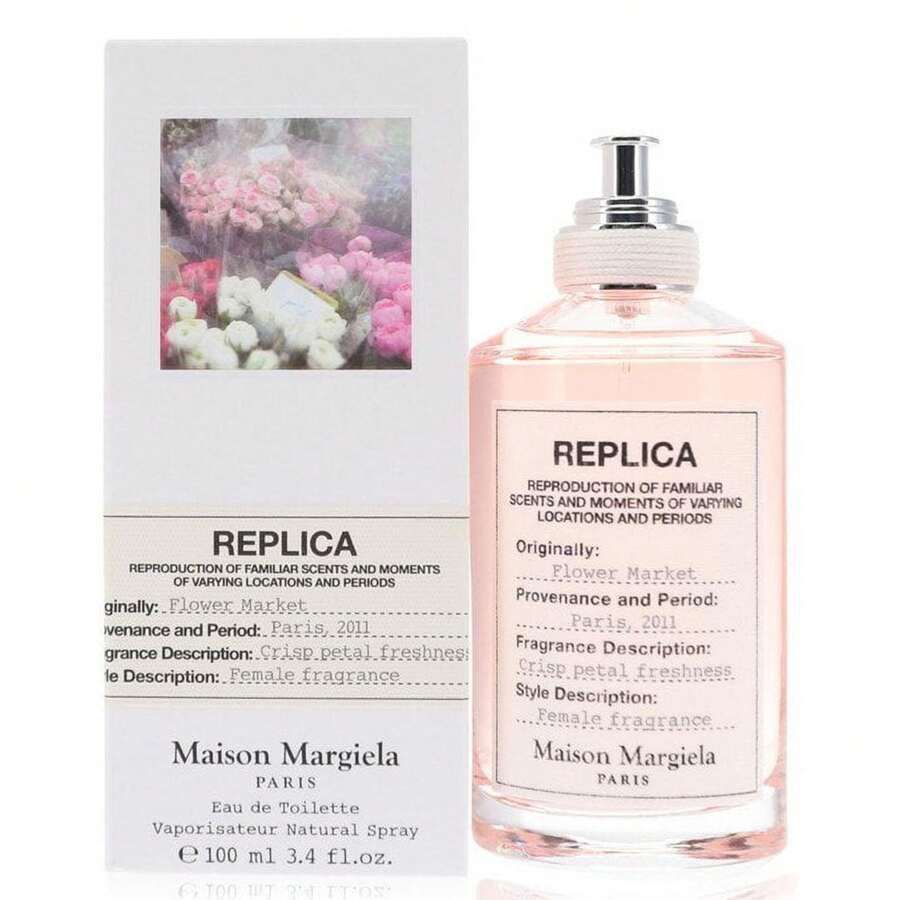 Réplica del perfume del mercado de flores de 3,4 oz para mujeres - transparente - Ver 1