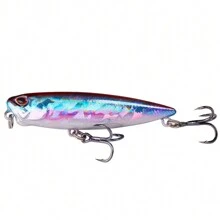 HENGJIA 1 件 6.5 厘米/6 克铅笔鱼饵 顶水硬饵 摇摆人造硬饵 渔具 - 彩色 - 查看 8